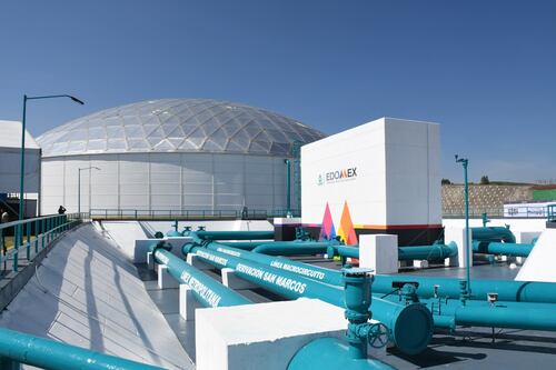 Del Mazo reconoce a Sheinbaum por construcción de línea del Sistema Cutzamala