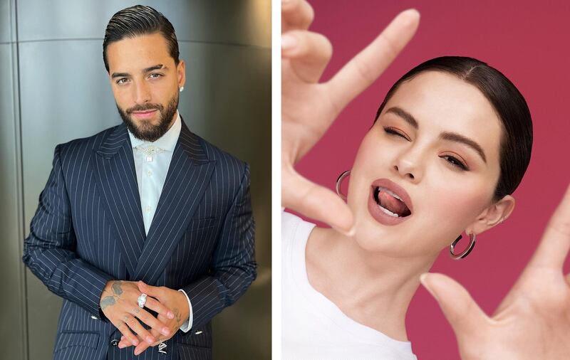 Selena Gómez y Maluma