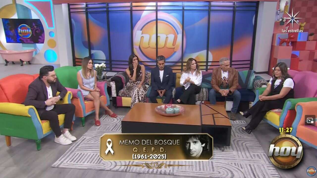 El programa Hoy anunció el fallecimiento de Memo de Bosque