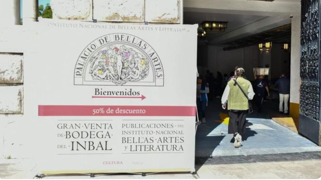 Venta de libros INBAL