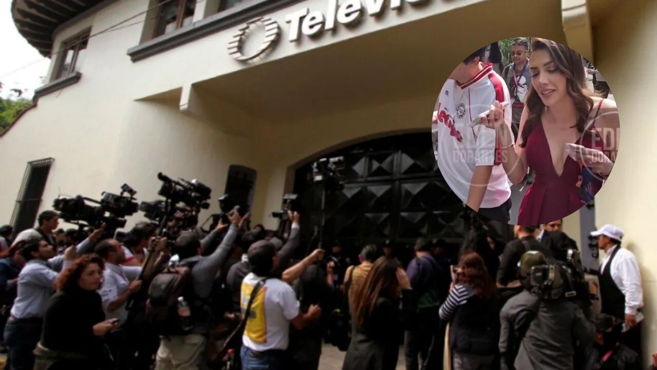 Varios famosos no pudieron entrar a las instalaciones de Televisa San Ángel, tras los bloqueos de los maestros.