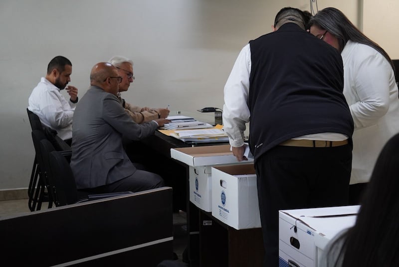 Jaime Bonilla durante audiencia judicial