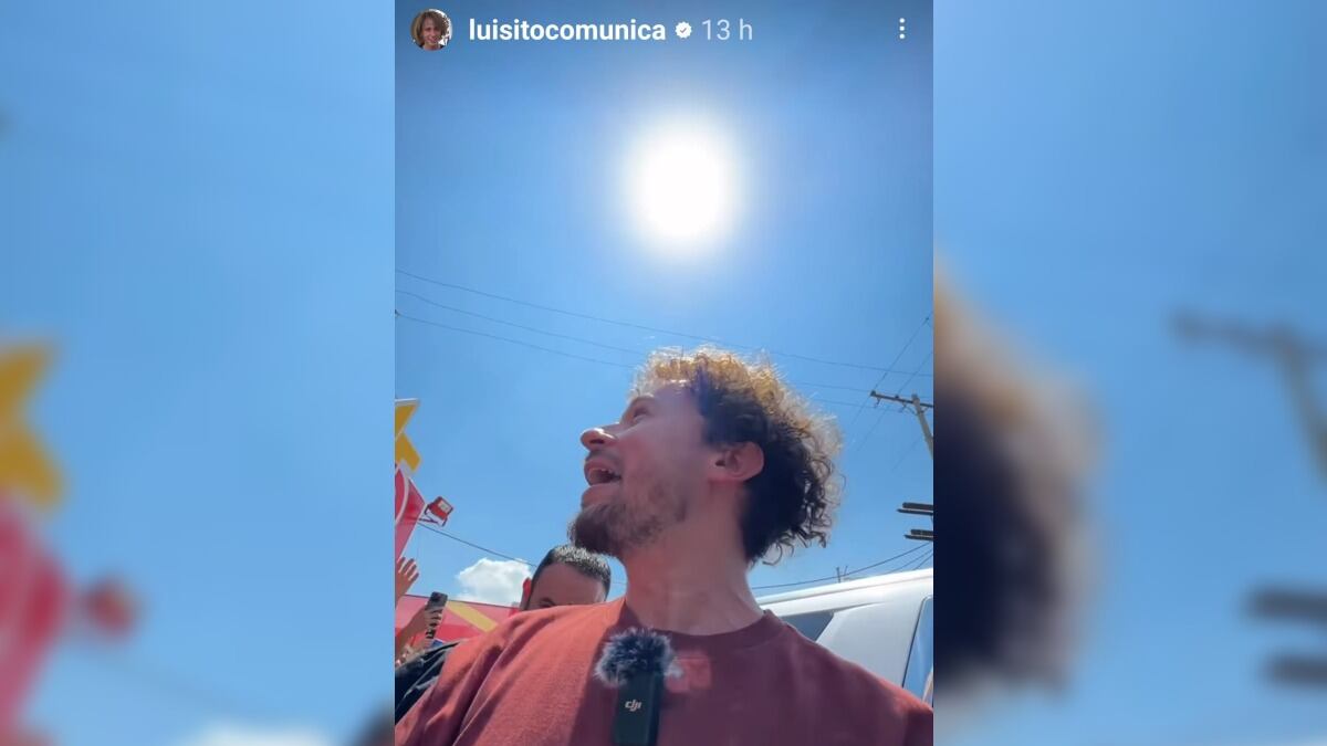 El influencer estaba sorprendido por la respuesta de la gente.