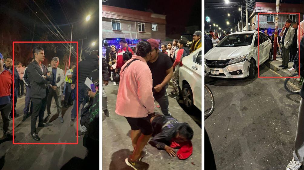 Raymundo Martínez Vite, exalcalde de Tláhuac estuvo involucrado en un percance vial y se dio a la fuga.