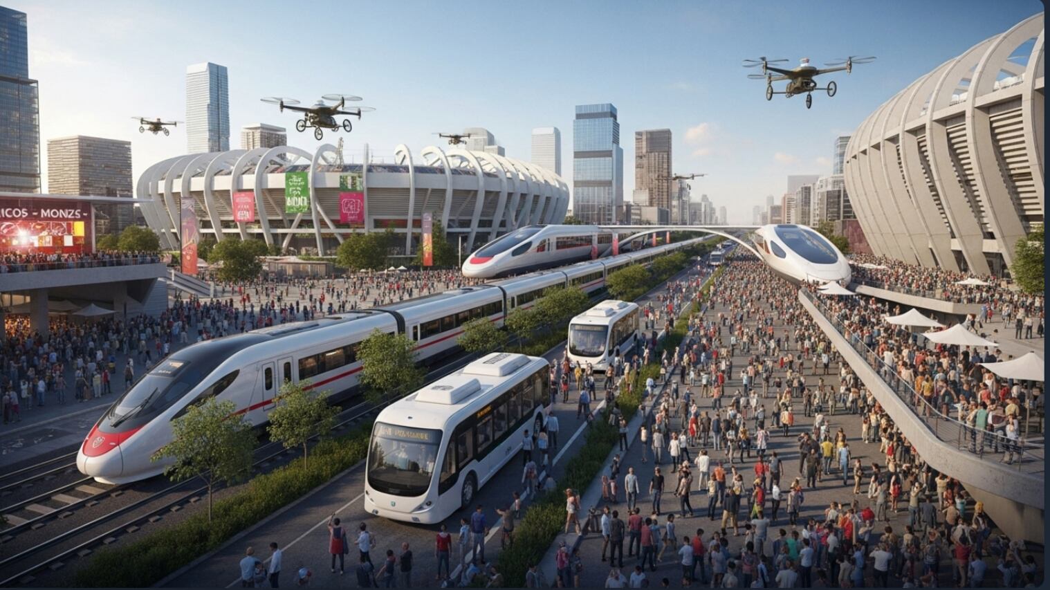 Mundial 2026 Movilidad en México