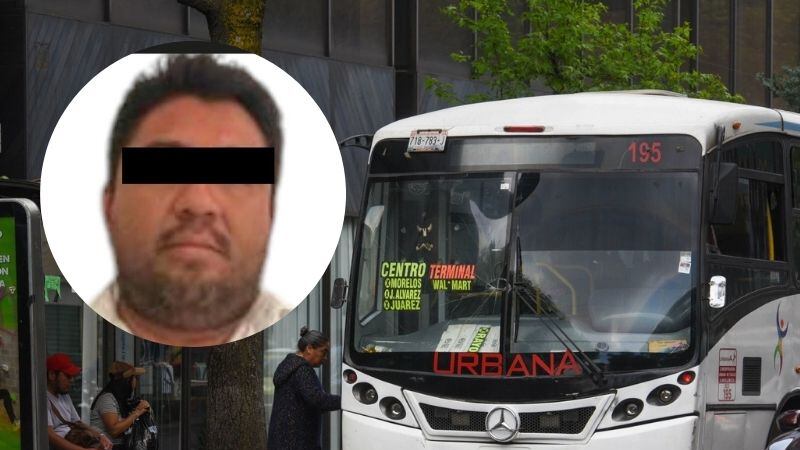 Hombre detenido por obligar a niño a trabajar en transporte público en Atizapán