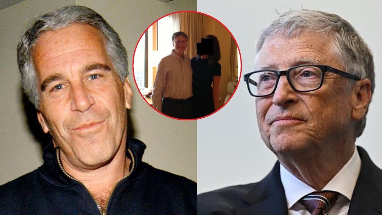 Jeffrey Epstein y Bill Gates