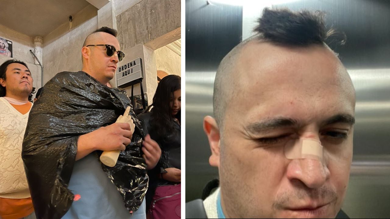 Richie O’Farrill se rapa en plena transmisión en vivo