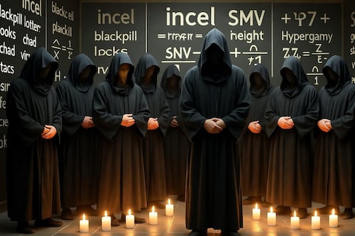 ¿El ‘degollador de la túnica negra’ fue influido por incels y rituales satánicos?