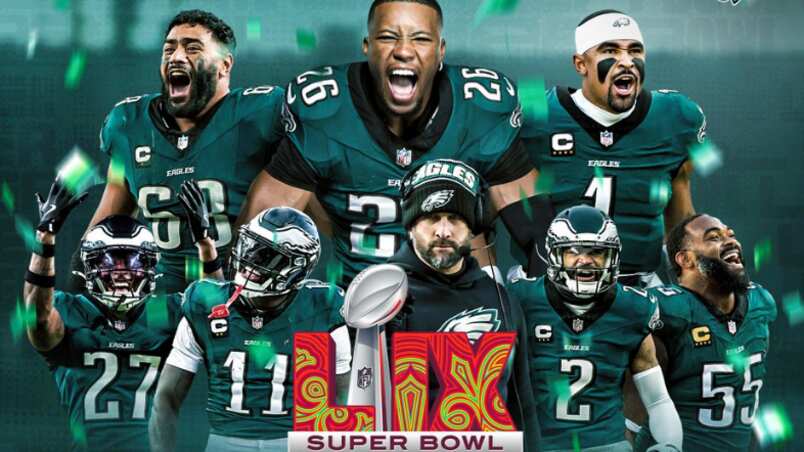 Las Águilas de Filadelfia ganaron el segundo Super Bowl de su historia.