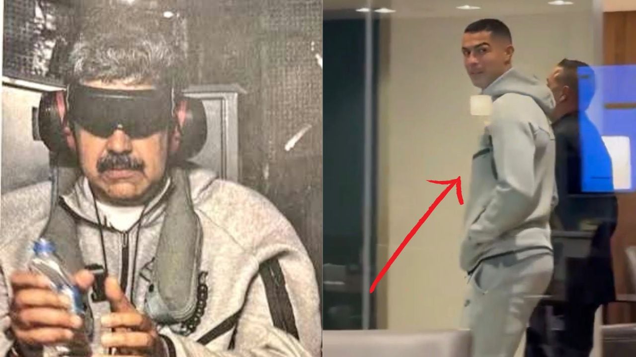 Nicolás Maduro y Cristiano Ronaldo