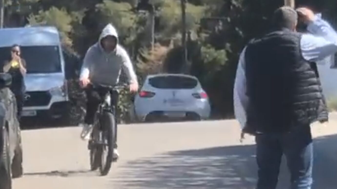 Lionel Messi fue captado por las cámaras I Redes