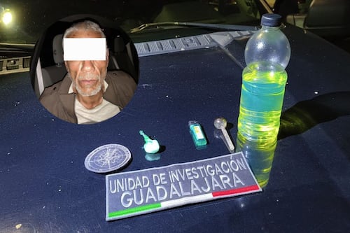 Detienen a hombre que habría incendiado dos vehículos en la colonia El Rosario de Guadalajara