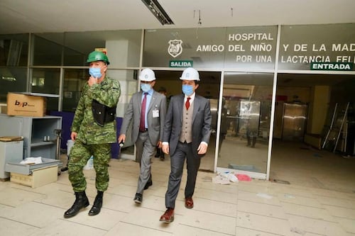 Sedena reconstruirá el Hospital de San Alejandro afectado por el sismo del 19S
