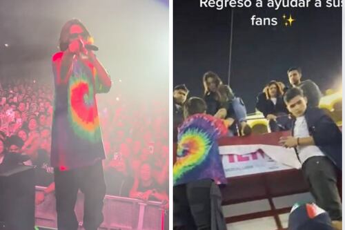 Video: Danny Ocean ayuda a fans, tras balacera al terminar uno de sus conciertos