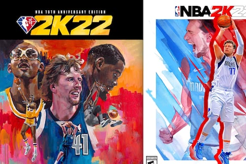 Doncic, Abdul-Jabbar, Nowitzki y Durant en la portada de NBA 2K22