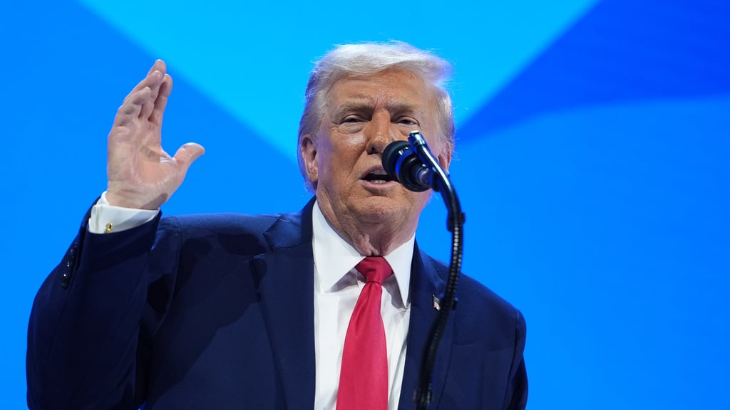 Donald Trump en Davos