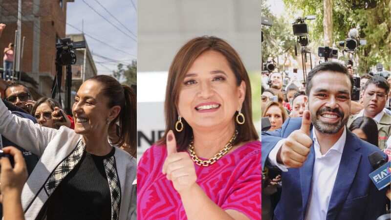 Resultados de las encuestas de la elección presidencial de México