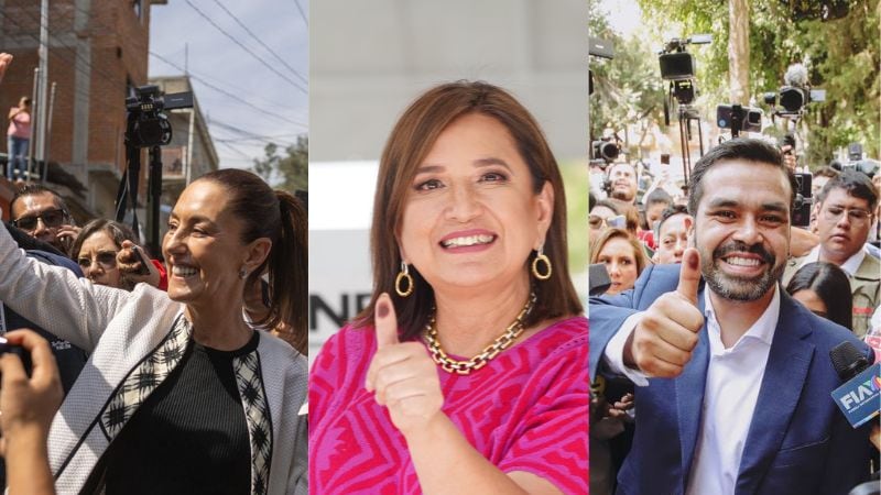 Resultados de las encuestas de la elección presidencial de México