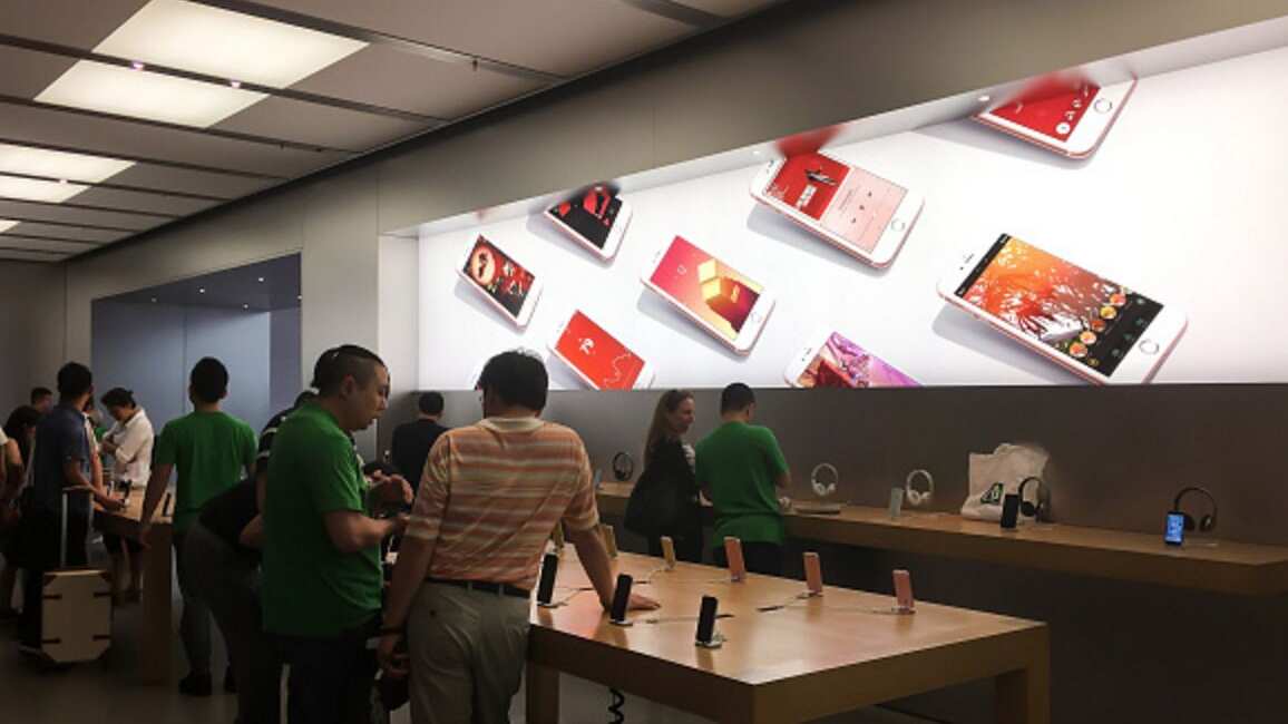 Las ventas de Apple en China represnetan millones de dólares al año para la empresa