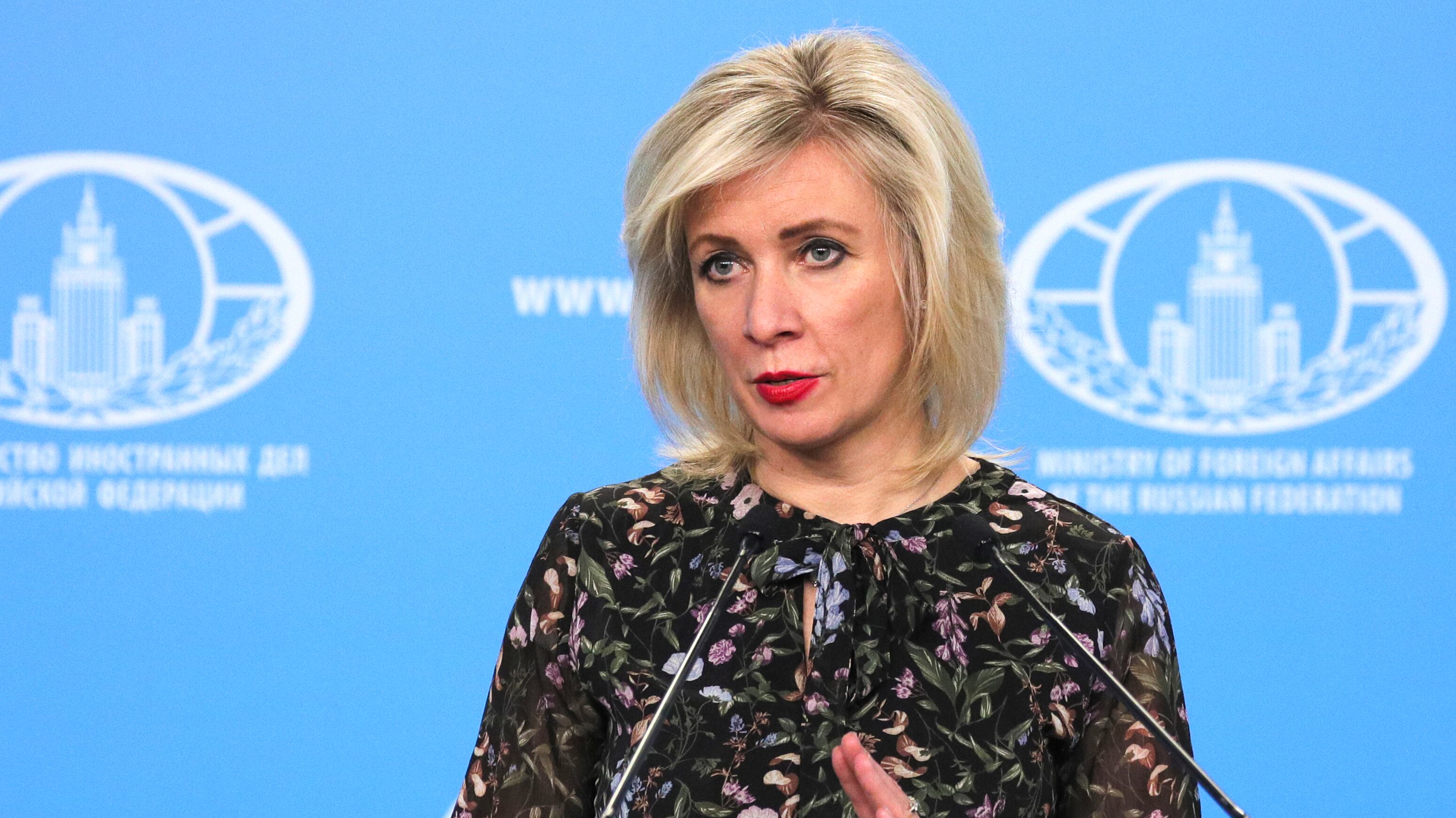 Rusia está abierta al diálogo, declara ministra de exteriores rusa María Zakharova