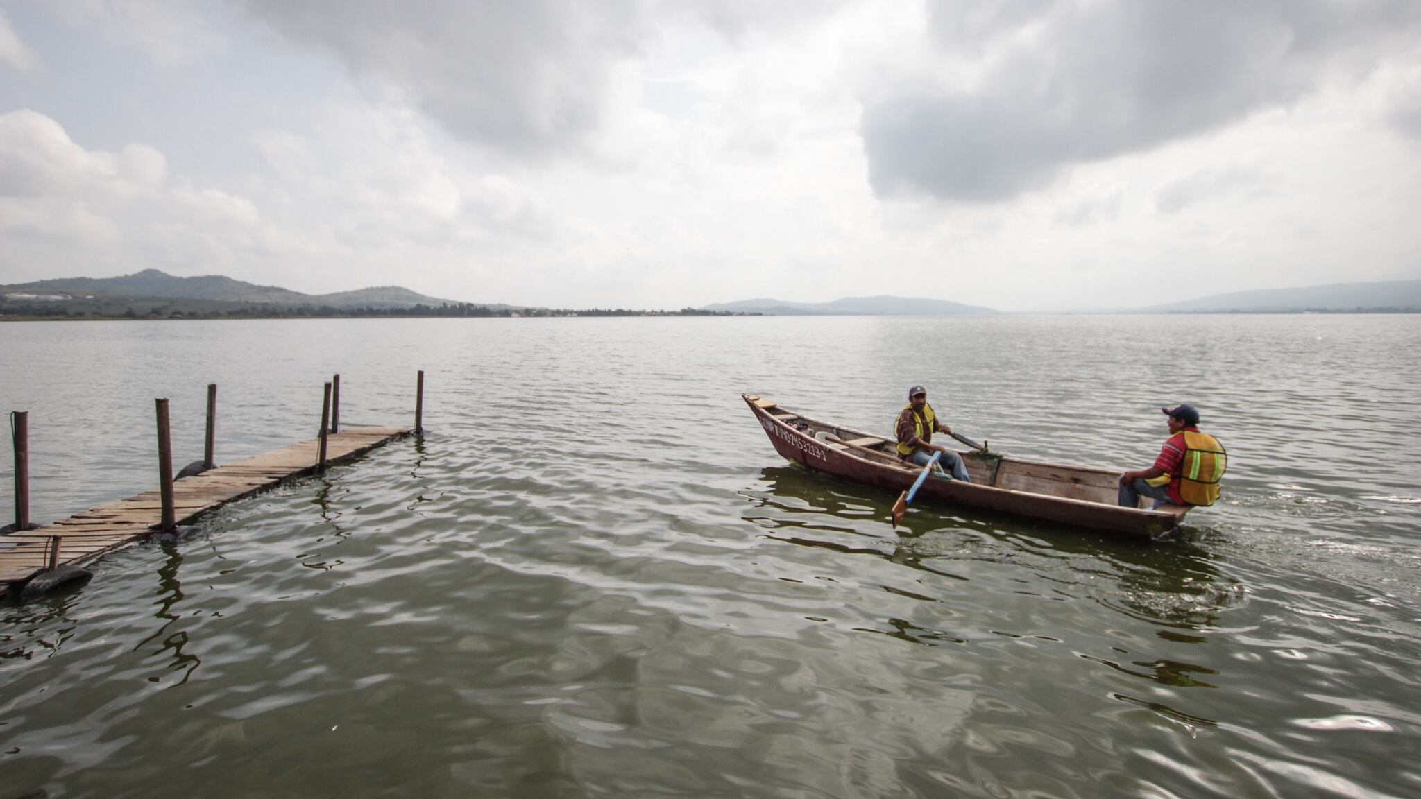 En la laguna se registran episodios periódicos de mortandad de peces.