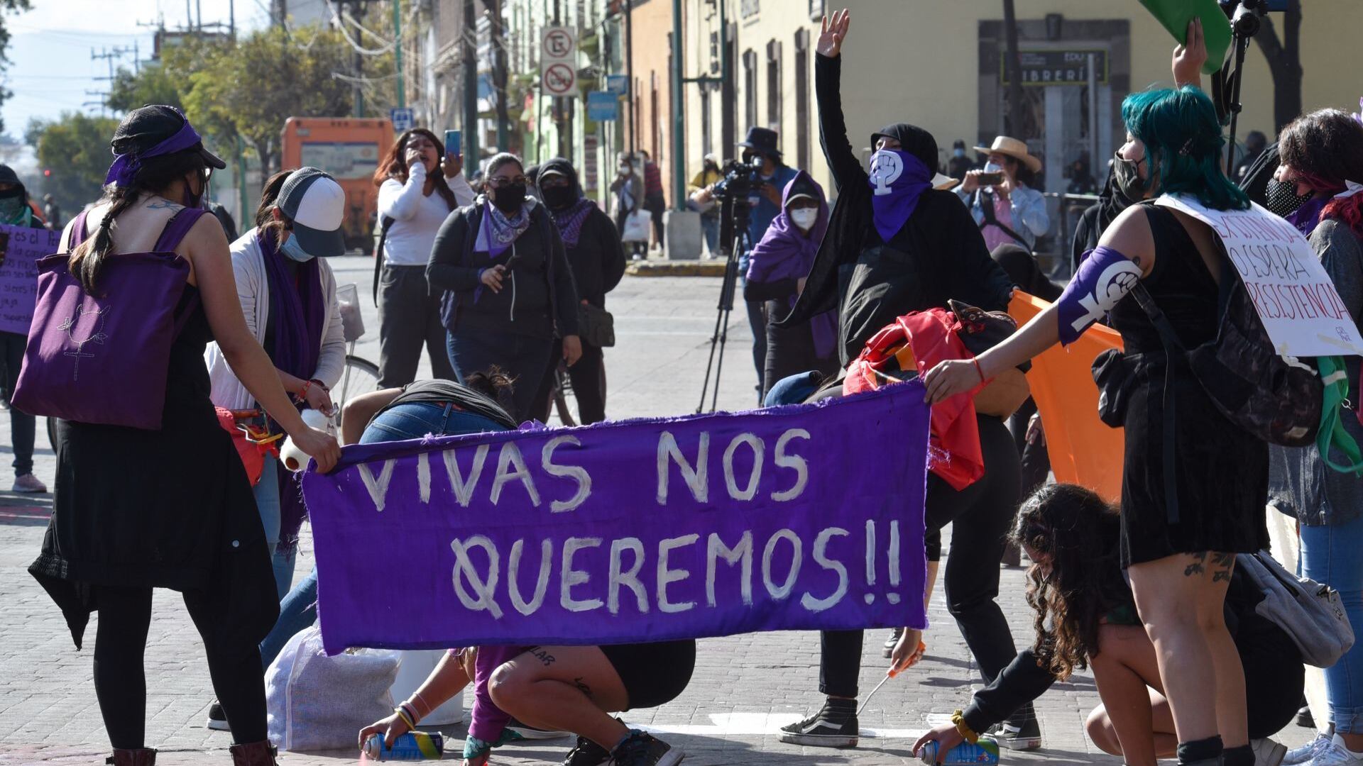 Marchas en marco del Día Internacional de la Eliminación de la Violencia contra las Mujeres. Foto: Cuartoscuro