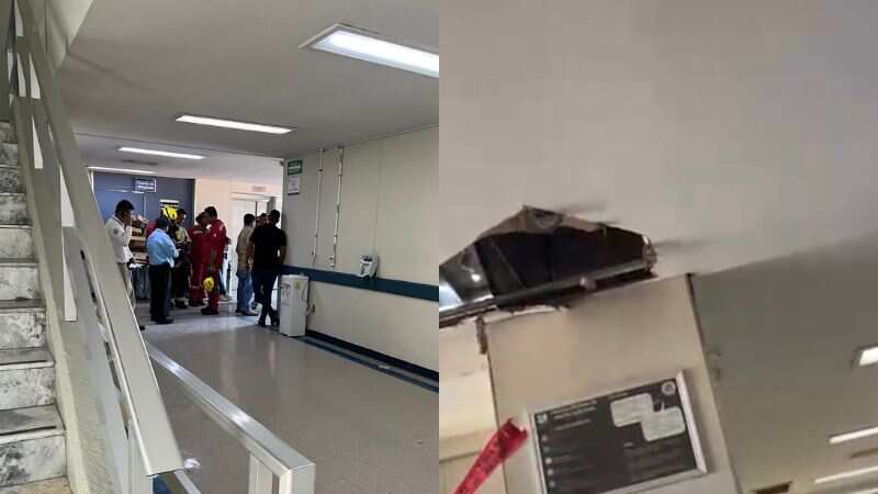 Elevador del IMSS queda atorado en hospital de Guadalajara, Jalisco
