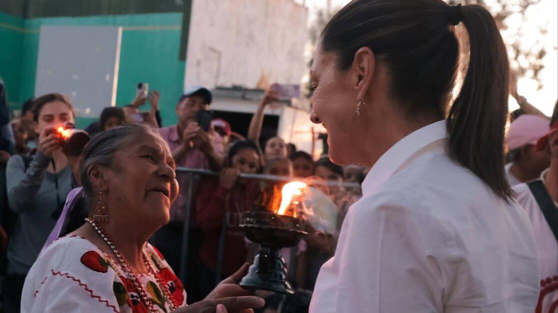 Claudia Sheinbaum en San Luis de la Paz.