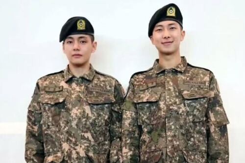 Namjoon y Taehyung de BTS salen del servicio militar: ¿Dónde y a qué hora ver su baja en México?