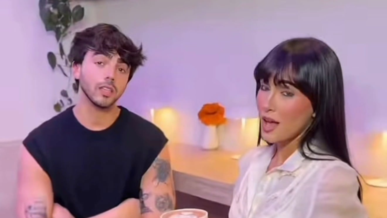 Se vio a los artistas en un video que subieron a sus redes sociales