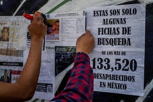 México se maquilla para el Mundial, pero 132 mil desaparecidos siguen sin respuesta