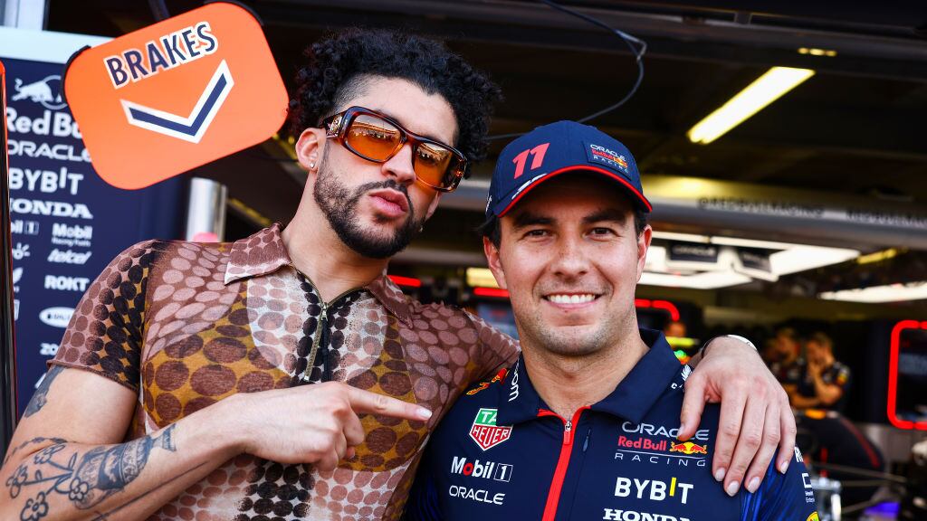 F1 Grand Prix of Monaco - Sergio Pérez - bad Bunny