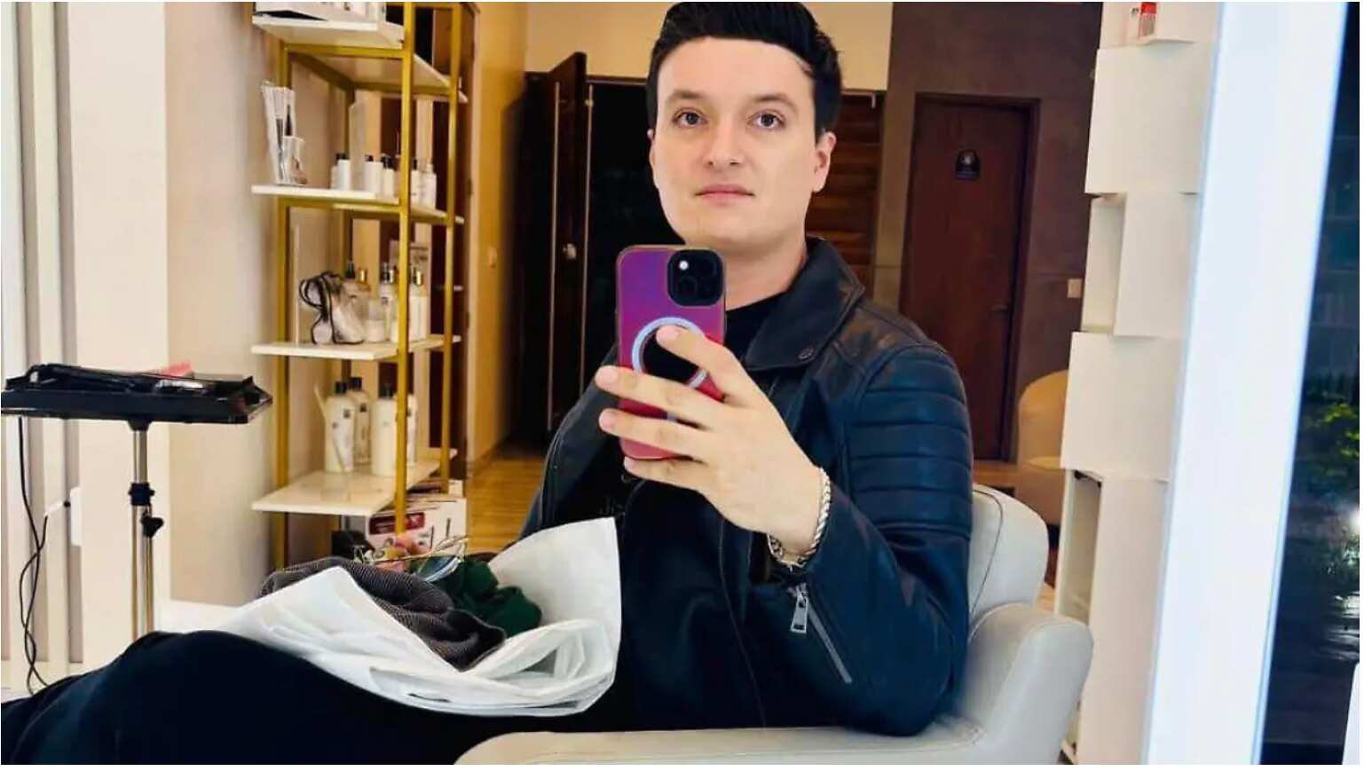 diseñador de modas Edgar Molina