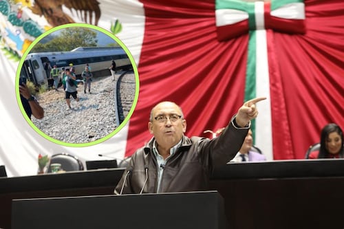 “Obras improvisadas”: PRI arremete contra la 4T tras descarrilamiento del Tren Interoceánico