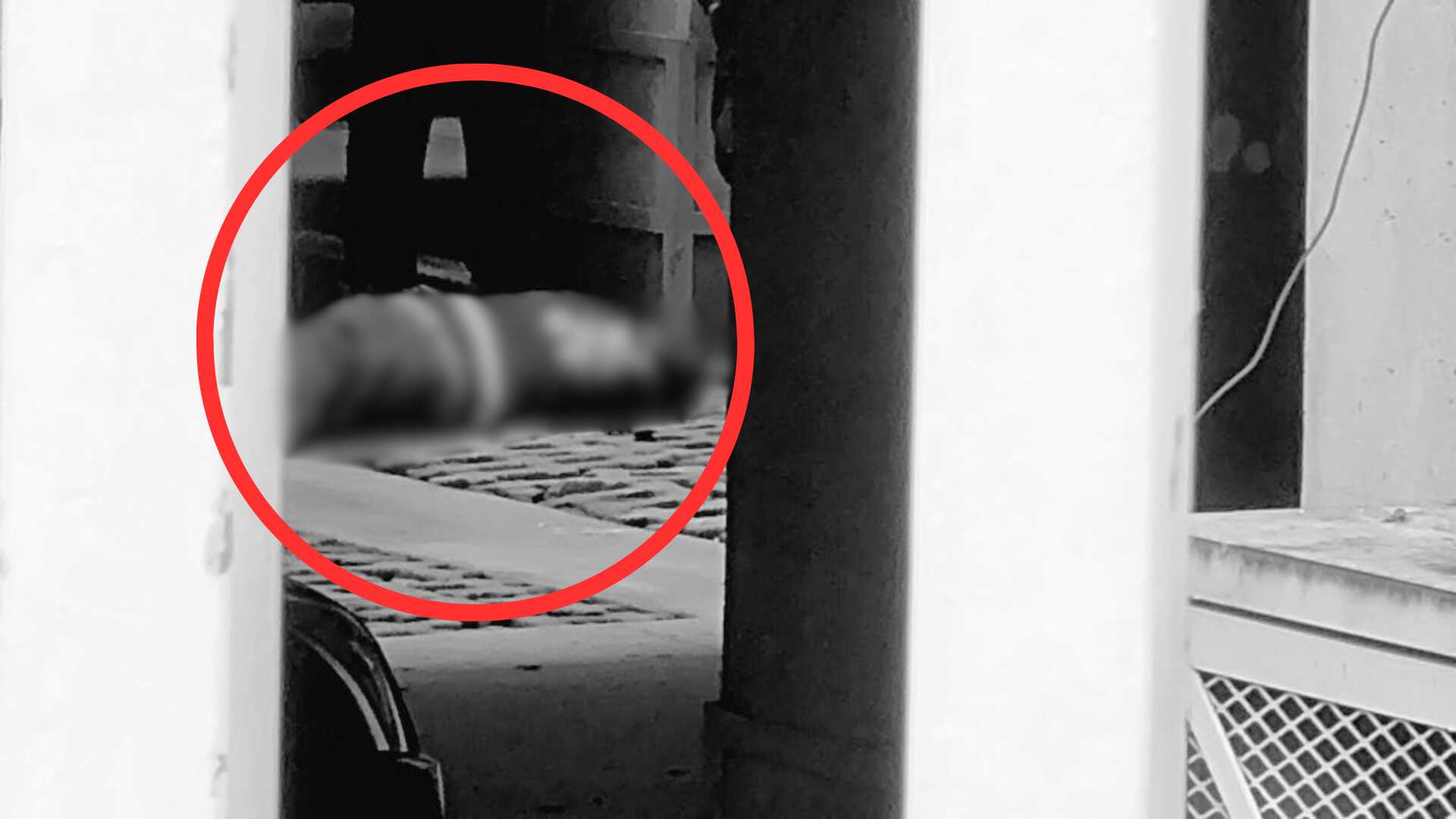 Presunto suicidio de un hombre al caer del sexto piso de un edificio