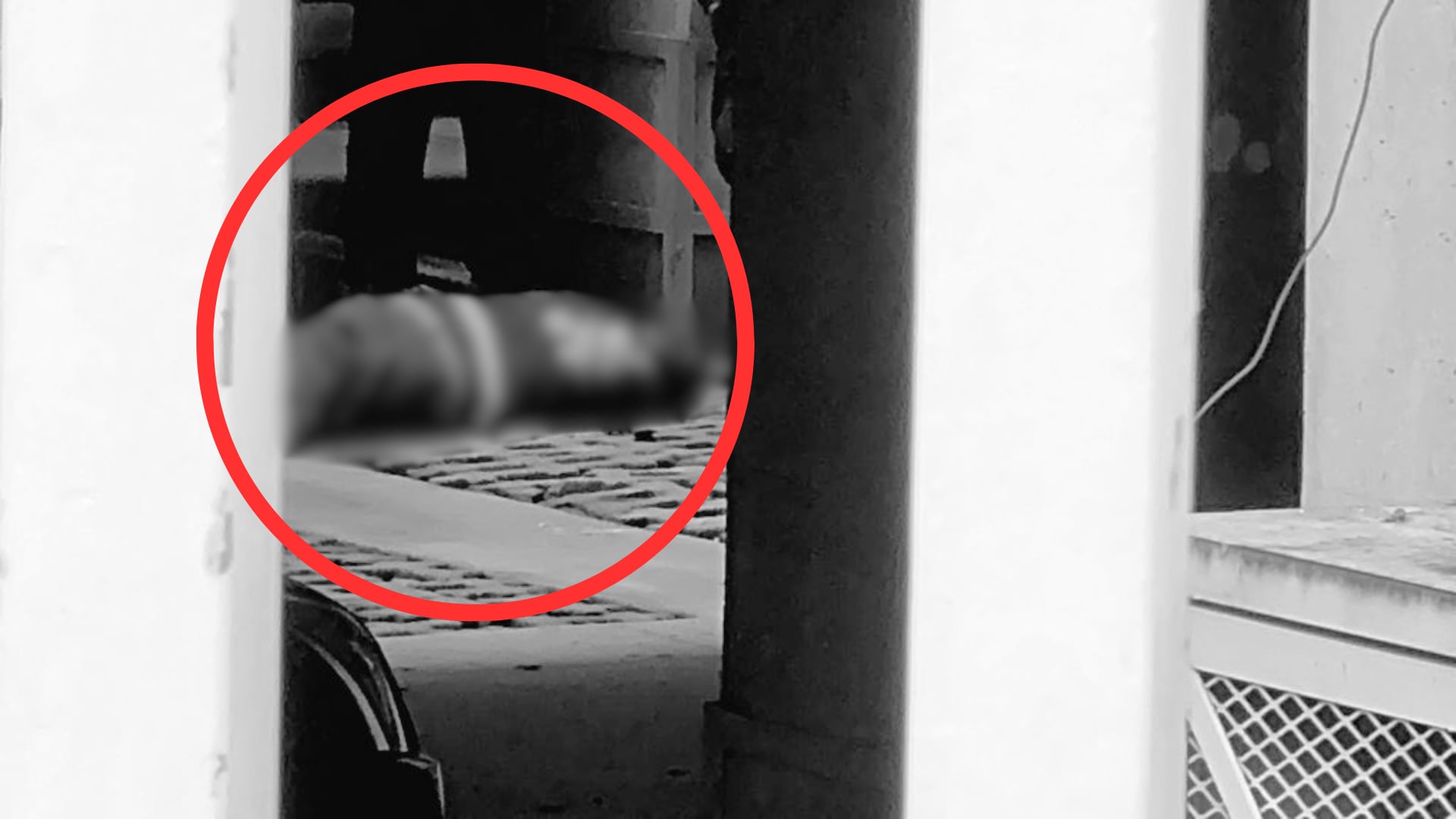 Presunto suicidio de un hombre al caer del sexto piso de un edificio