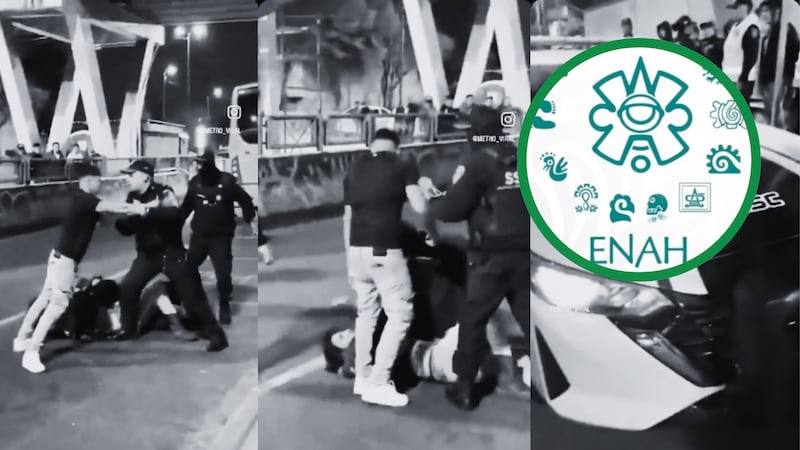 Joven sometido por policías era alumno de la ENAH; ¿protestarán el sábado en el Azteca?