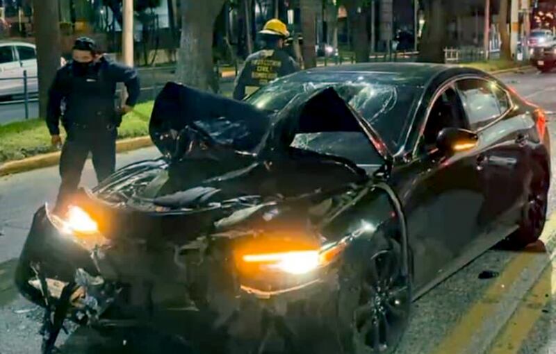 Accidente en el cruce de avenida Américas y Providencia que dejó un motociclista muerto.