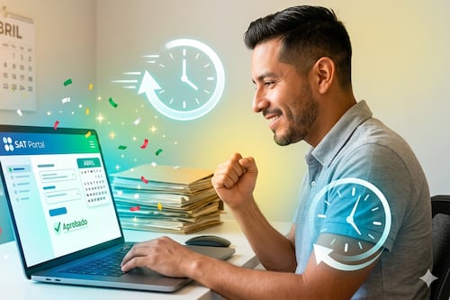 SAT lanza nuevas facilidades: así será tu declaración en abril