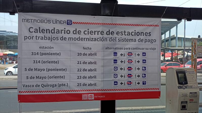 Metrobús.