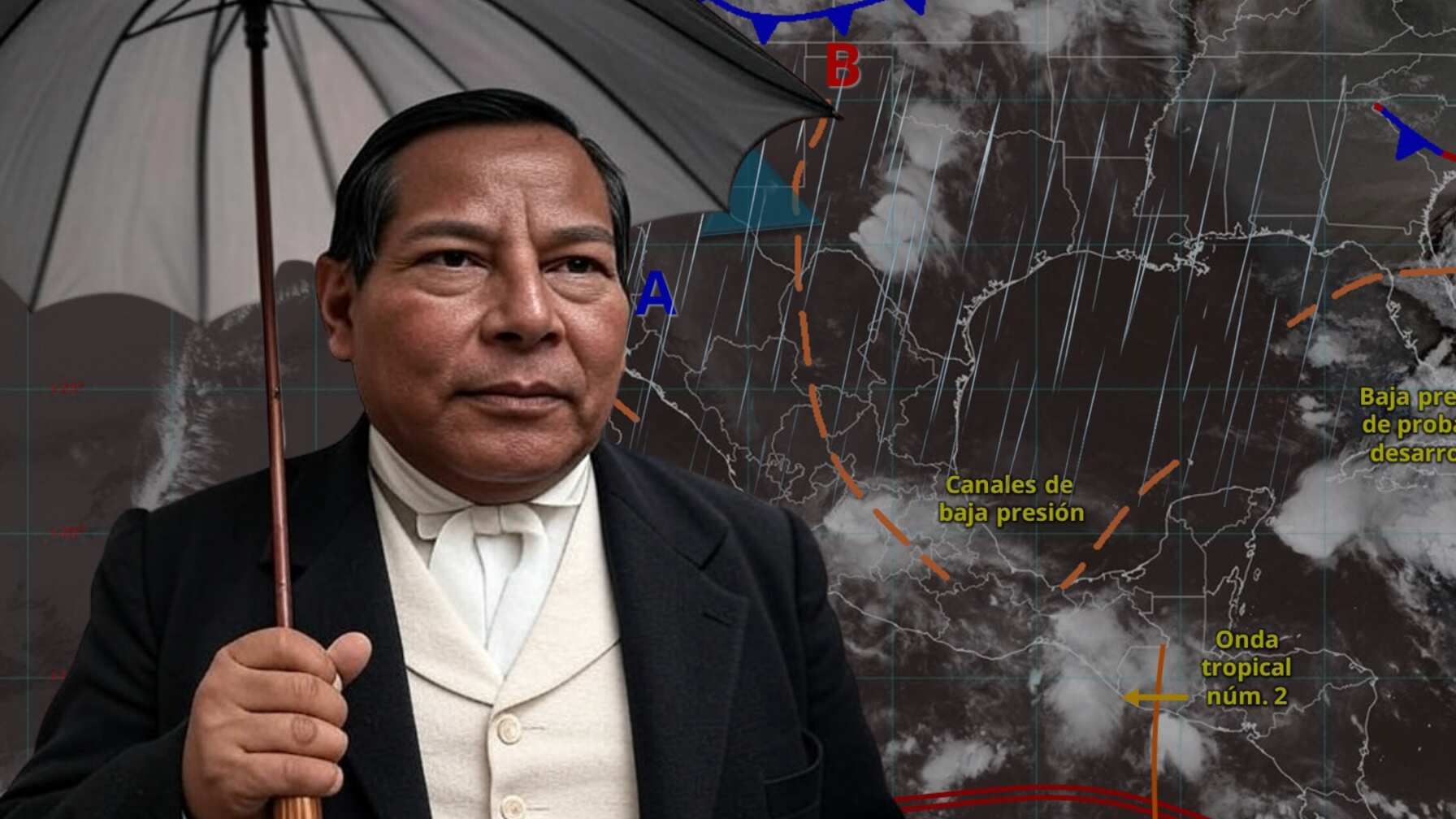 Según el SMN, Benito Juárez superó a Chiapas y Naucalpan en precipitación acumulada durante la jornada de tormentas.