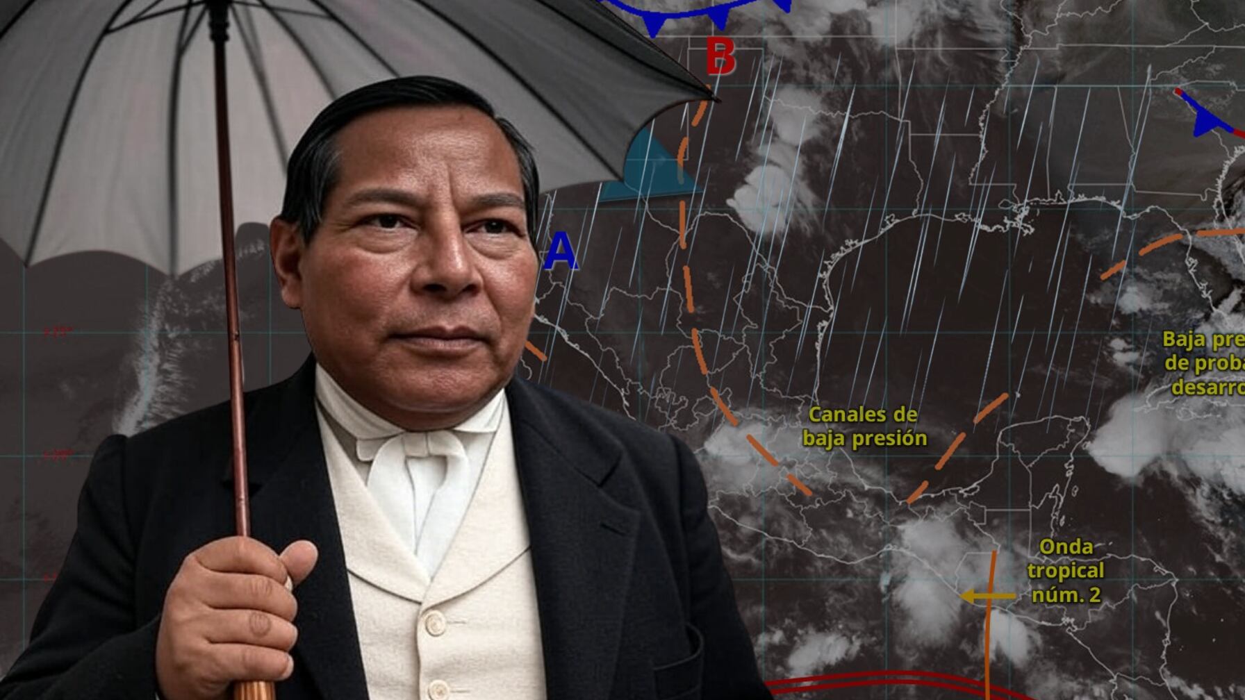 Según el SMN, Benito Juárez superó a Chiapas y Naucalpan en precipitación acumulada durante la jornada de tormentas.