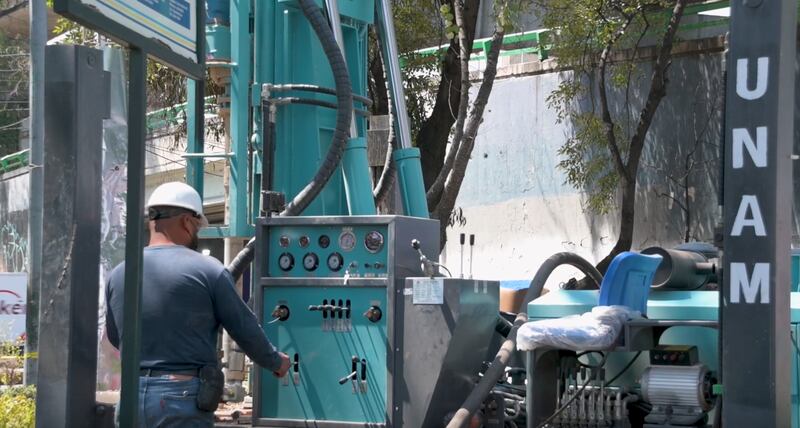 Sensor sismológico de la UNAM