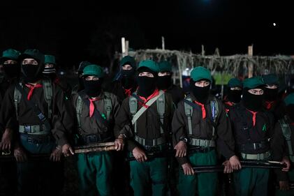 EZLN conmemora 30 años de su levantamiento.