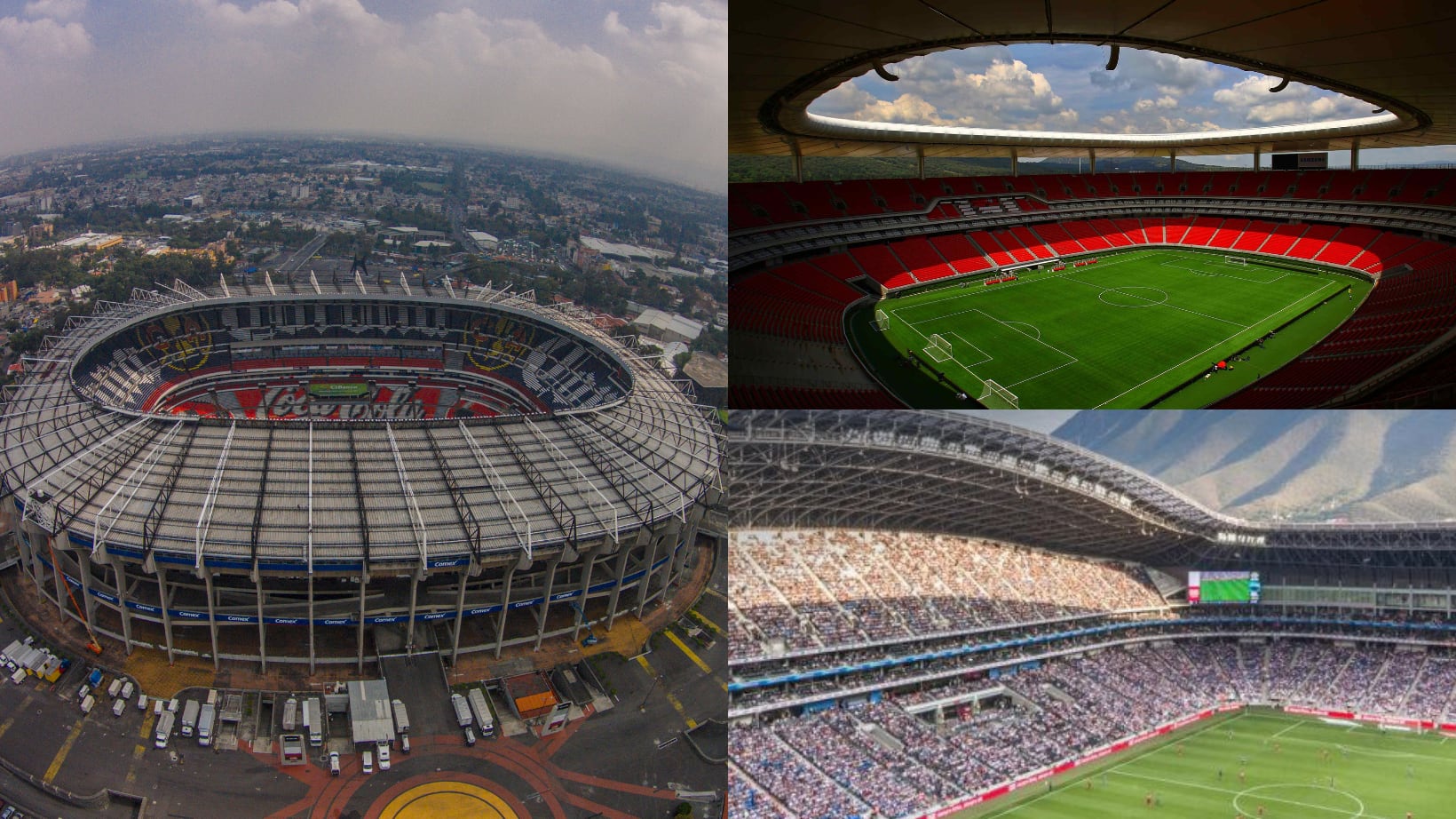 Estadios de México para el Mundial 2026.