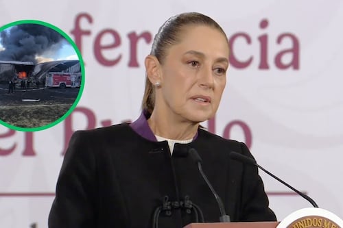 Peritaje de FGR determinará causa exacta del desplome de avioneta en Toluca; Sheinbaum da detalles