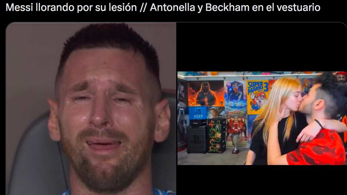 Los memes se burlaron de Messi tras la final de la Copa América.