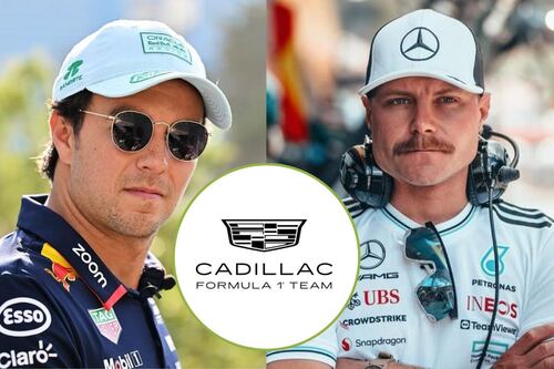 ¿Se cayó la llegada de Checo Pérez? Cadillac firma a Bottas como su primer piloto para el 2026