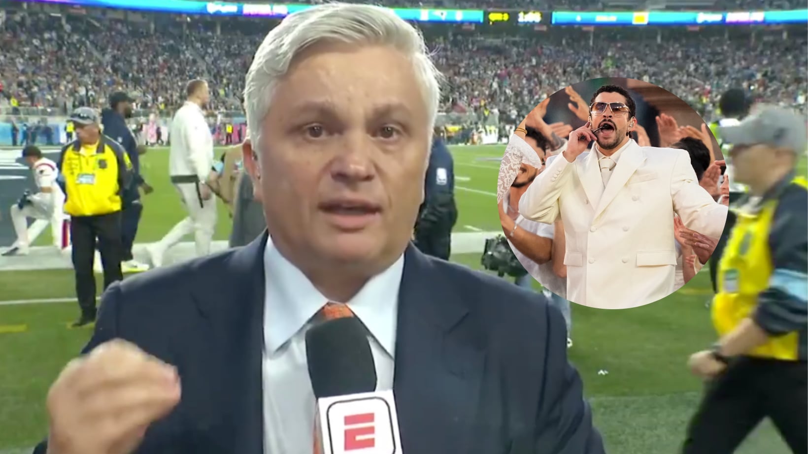 John Sutcliffe estuvo al borde del llanto por show de Bad Bunny.